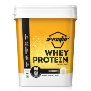Avvatar Whey Protein | 4 Kg | Raw Unflavoured